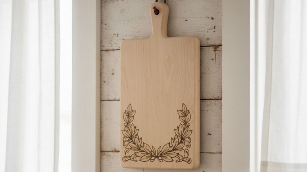 Grabado láser en tablas para cortar personalizadas para tu cocina